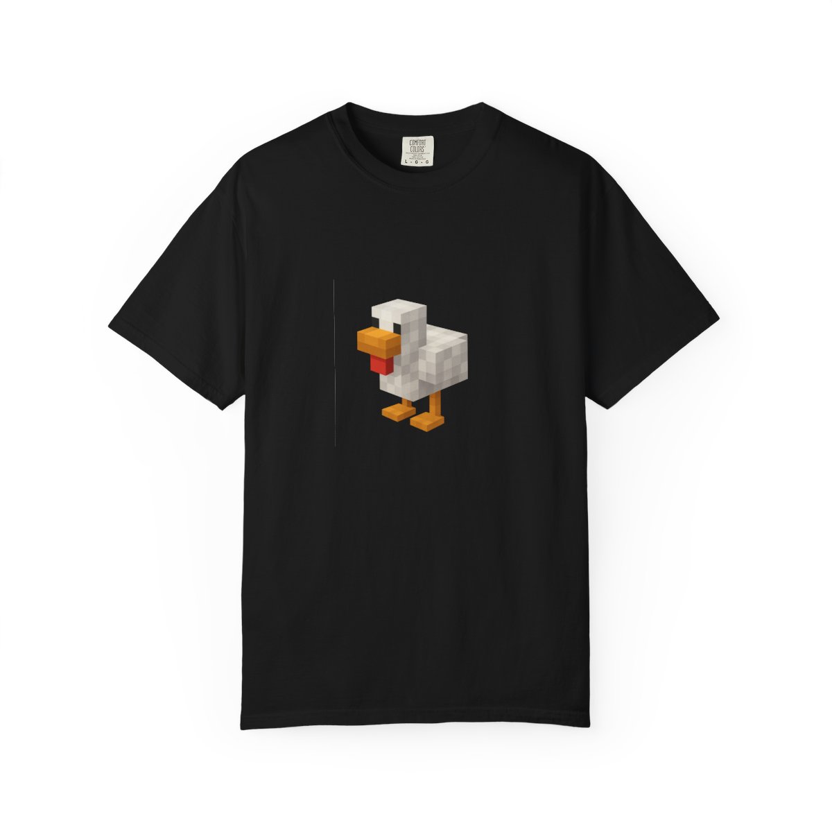 Minecraft Chicken Blocky Pixel Art T-Shirt