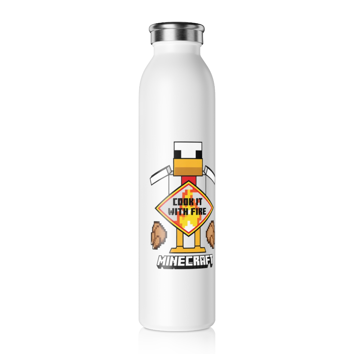 Minecraft Water Bottle Cook It With Fire | CamelBak Thrive® - Minecraft official Mugs & Drinkware merch
