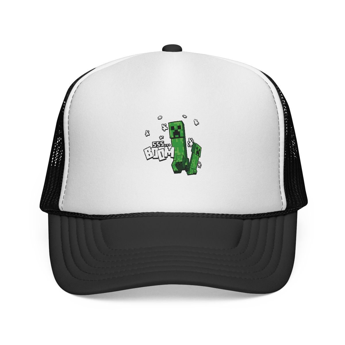 Minecraft Trucker Hat Baseball Cap and Kids Sunglasses Set Adjustable Snapback UV Protection Gamer Gifts - Minecraft official Hats & Caps merch