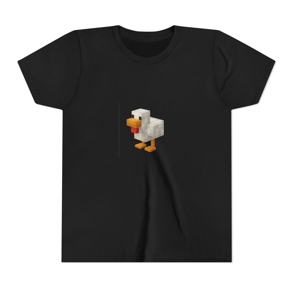 Minecraft Chicken Blocky Pixel Art Kids T-Shirt - Minecraft official T-Shirts merch