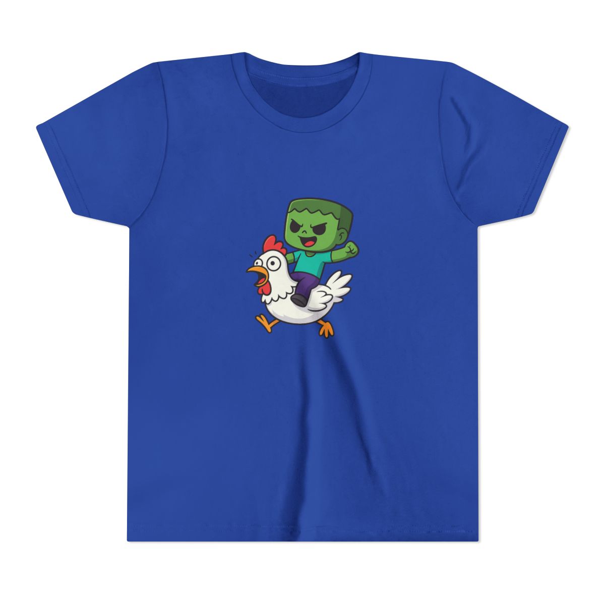 Minecraft Chicken Jockey Kids T-Shirt