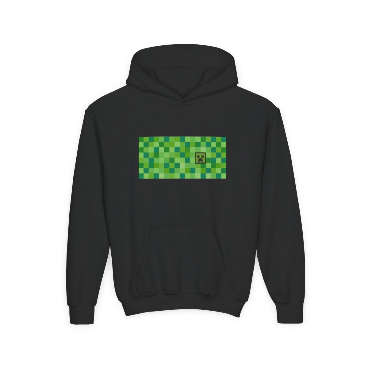 Minecraft Zip Up Hoodie | Creeper Boys Hoodie | Hoodies For Boys | Sizes 6 To 14 (Kids) - Minecraft official Hoodies merch